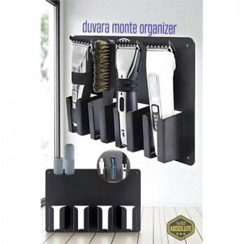 Nevamel® HSNET Berber Kuaför Tıraş Makinesi Organizeri - Tıraş Makine Fırça Tutucu
