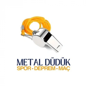 Nevamel® HSNET Metal Spor ve Deprem Düdüğü Sigefriedo Design