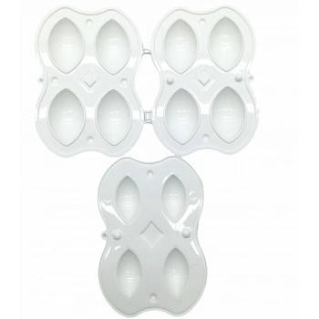 Nevamel® İçli Köfte Yapma Kalıbı - 4lü - Plastik