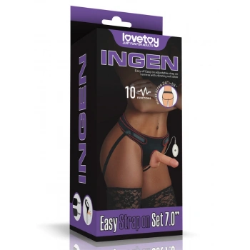 Nevamel® Ingen Easy Strapon Set 7 Inç