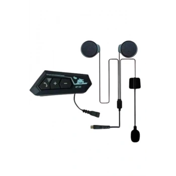 Nevamel Intercom Bluetooth Kask Kulaklık Motosiklet Kulaklık 5.0 Bluetooth
