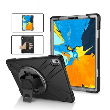 Nevamel İpad Pro 11 İnch (2021-2020-2018)3 Katmanlı Standlı Zırh Kılıf-(5775)