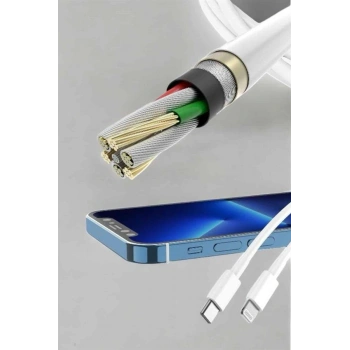 Nevamel Iphone Tüm Modellerle Uyumlu Hızlı Şarj Kablosu İOS 30W