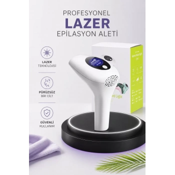 Nevamel® IPL Lazer Teknolojili Dijital Ekranlı Epilasyon Cihazı