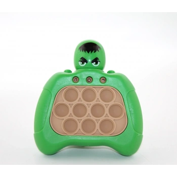 Nevamel® Işıklı Müzikli Pop-It Hulk Tasarımlı