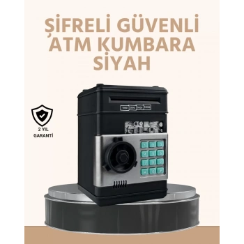 Nevamel® Işıklı Sesli Şifreli ATM Görünümlü Kasa Kumbara