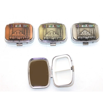 Nevamel İstanbul Temalı Enfiye Kutusu Sultanahmet Baskılı