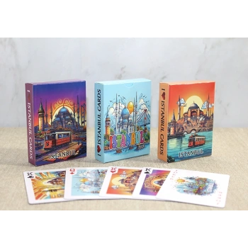 Nevamel İstanbul Temalı Oyun Kartı