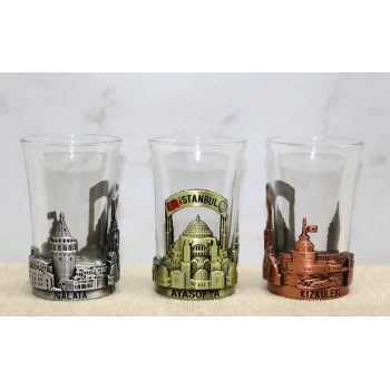 Nevamel İstanbul Temalı Shot Bardak