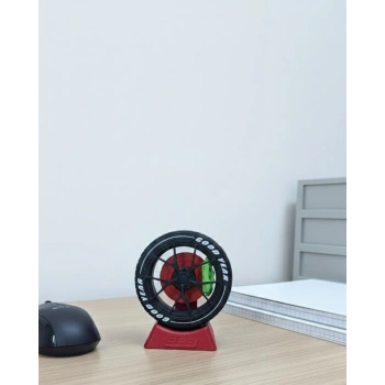 Nevamel® Jant Tasarımlı Masa Üstü Ofis Dekoru Spor Tasarım Aksesuar