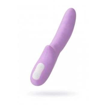 Nevamel® Jos Döndürücü Vibratör Jos Merry-Gor, Silikon, Mor, 20,7 Cm