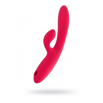 Nevamel® Jos Enila Vakum Dalgalı Vibratör, Silikon, Pembe, 23 Cm