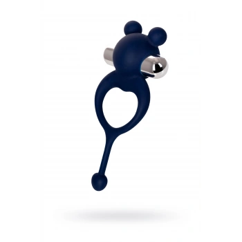 Nevamel® Jos Mi̇ckey Penis Halkası, Silikon, Mavi, 12,5 Cm