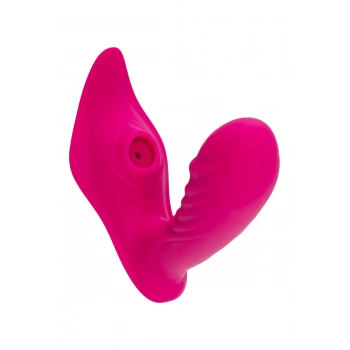 Nevamel® Jos Shani Vakum Dalga G Noktası Vibrator, Silikon, Pembe, 12 Cm
