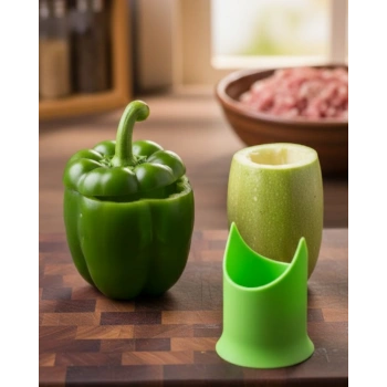 Nevamel® Kabak ve Biber Oymaya Uygun Hijyenik İç Temizleme Aparatı