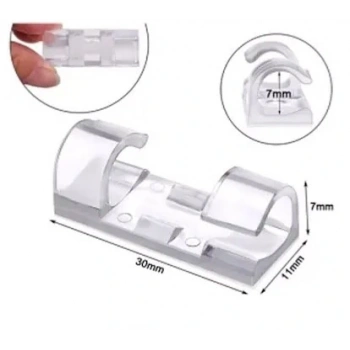 Nevamel Kablo Sabitleyici Klips Seti 20 Adet