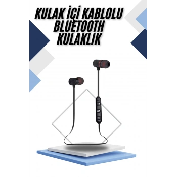 Nevamel Kablolu Kulakiçi Bluetooth Kulaklık Mıknatıslı ANC Özellikli Yüksek Ses Kaliteli