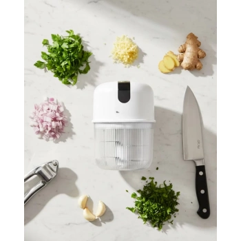 Nevamel® Kablosuz Elektrikli Sarımsak Ezici Paslanmaz Bıçak