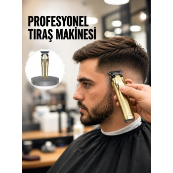 Nevamel® Kablosuz Erkek Bakım Tıraş Makinesi Hassas Bıçaklı Şarjlı Kullanım Yeni Nesil