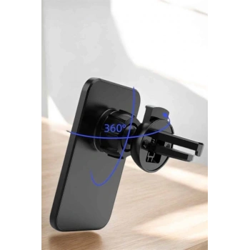 Nevamel Kablosuz Şarj Aleti Magsafe Araç Içi Manyetik Şarj 15W İOS Uyumlu