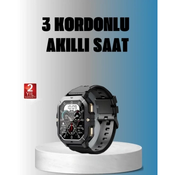 Nevamel® Kablosuz Şarjlı Akıllı Saat Ultra İnce Tasarım