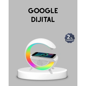 Nevamel Kablosuz Şarjlı Bluetooth Hoparlör ve Gece Lambası – NFC FM Radyo RGB Işık