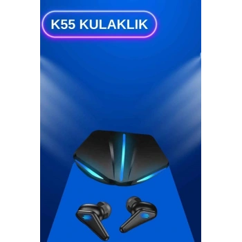 Nevamel® Kadınlar İçin Dokunmatik Ekran Akıllı Saat ve Gamer Kablosuz Bluetooth Kulaklık ANC Özelliği
