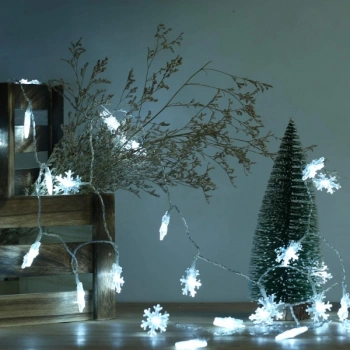 Nevamel Kar Tanesi Tasarımlı 20 LED USB Aydınlatma