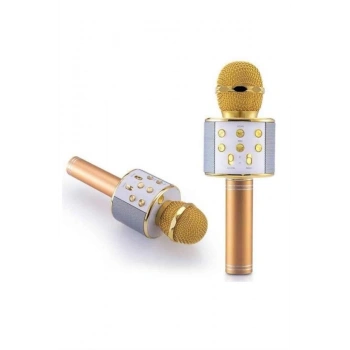 Nevamel Karaoke Mikrofon Dahili Hoparlörlü Sd-usb-aux Girişli Bluetooth Hoparlör