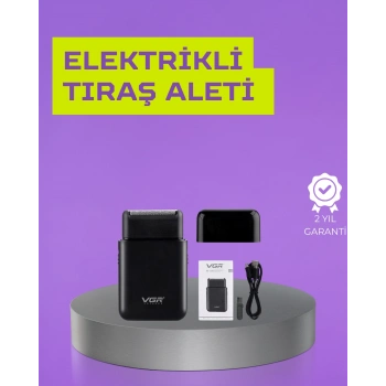 Nevamel Kart Tasarımlı Şarjlı Tıraş Makinesi | 2 Başlıklı Hassas Kesim