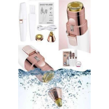 Nevamel Kaş Burun Ve Yüz Epilasyon Aleti Kablosuz Şarjlı Kökten Alan Epilasyon Aleti