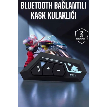 Nevamel Kask Kulaklık Bluetooth Motosiklet Kulaklık Intercom Su Geçirmez