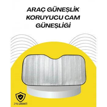 Nevamel Katlanabilir Reflektörlü Oto Güneşliği – Yaz Sıcaklarına Karşı Yüksek Koruma