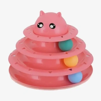 Nevamel Kedi Başlıklı 3 Katlı Kedi Oyuncağı