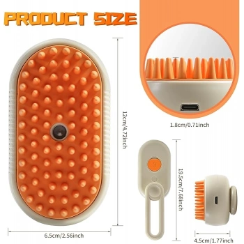 Nevamel Kedi Köpek Buharlı Pet Tarağı