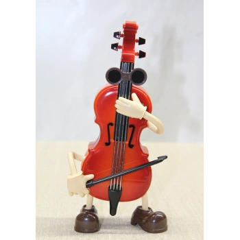 Nevamel Keman Müzik Kutusu Eğlenceli Tasarım