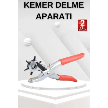 Nevamel Kemer Delme Makinesi Aleti Kemer Delme Pensi Kumaş Kemer Ayakkabı Deri