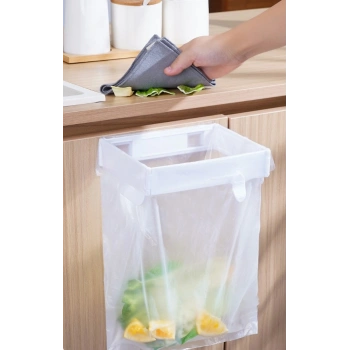 Nevamel Kendinden Yapışkanlı Katlanabilir Çöp Poşeti Tutucu Aparat