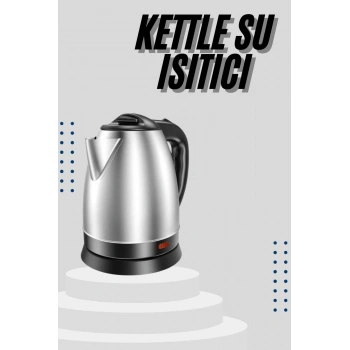 Nevamel Kettle C F Tipi 220-240V Paslanmaz Çelik Elektrik Kablolu Otomatik Kapanma