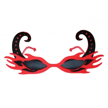 Nevamel Kırmızı Alevli Parti Gözlüğü