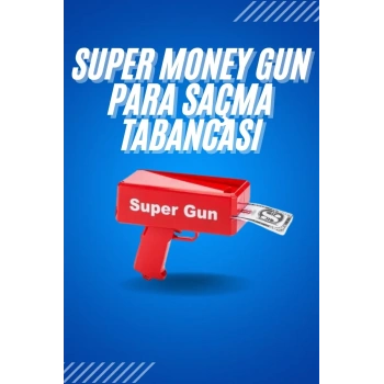 Nevamel® Kırmızı Çocuklara Özel Para Fırlatma Makinesi Para Saçma Tabancası