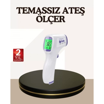 Nevamel® Kızılötesi Alından Temassız Ateş Ölçer Akıllı Sesli Uyarı