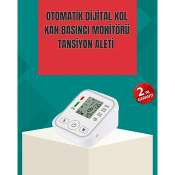Nevamel Kol Tipi LCD Ekranlı Elektronik Tansiyon Monitörü