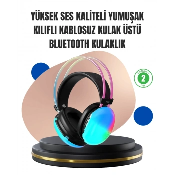Nevamel Konforlu Tasarımlı Kablosuz Gaming Kulaklık – Uzun Pil Ömrüyle
