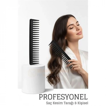 Nevamel® Kuaför Saç Kesim Tarağı - Profesyonel Berber Kesim Tarağı