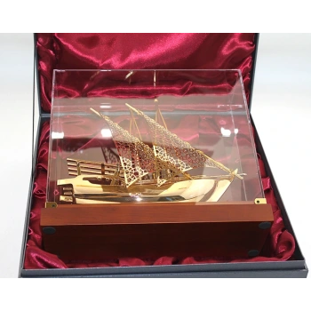 Nevamel Kutulu Pirinç Gemi Büyük Boy