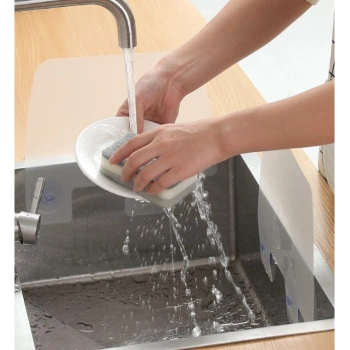 Nevamel Lavabo ve Ocak Sıçrama Önleyici Vantuzlu Kalkan