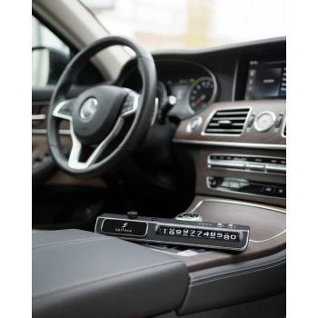 Nevamel® LED Ekranlı Nemlendirici Araç Park İletişim Numarası Gösterici