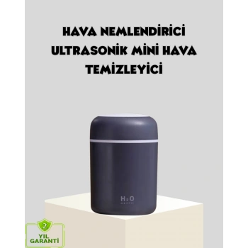 Nevamel LED Işıklı USB Nemlendirici – Sürekli ve Aralıklı Püskürtme Modu