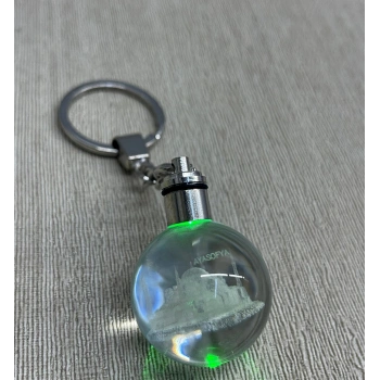 Nevamel Ledli Ayasofya Tasarımı Kristal Anahtarlık